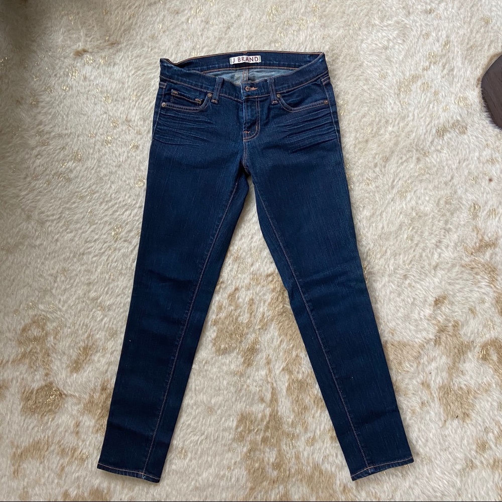 J Brand 935 Darkwash Ink Jeans - Picture 4 of 5